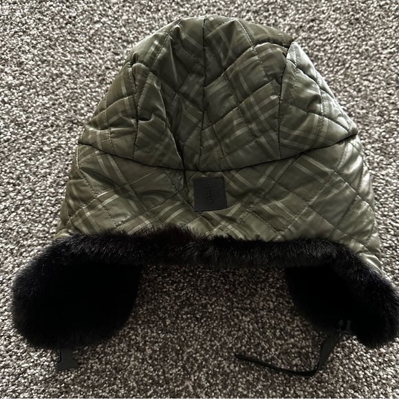 FP free people movement Green Quilted Trapper Hat - Picture 3 of 9